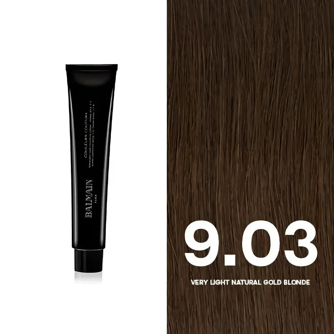 Balmain Professionnel, Couleurs Couture, Permanent Hair Dye, 9.03 Very Light Natural Gold Blonde, 60 ml - Feel You