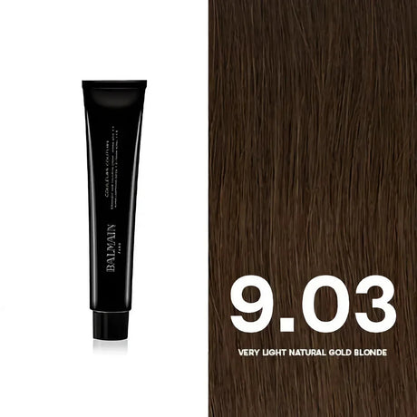 Balmain Professionnel, Couleurs Couture, Permanent Hair Dye, 9.03 Very Light Natural Gold Blonde, 60 ml - Feel You