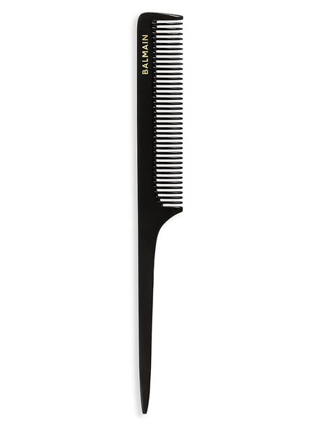 Balmain, Tail, Hair Plastic Comb, Black & White - Feel You