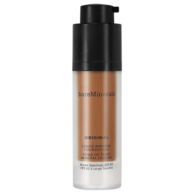 BareMinerals, Original Liquid Mineral, Luminous, Liquid Foundation, 25, Golden Dark, SPF 20, 30 ml - Feel You
