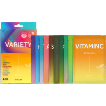 Barulab - Variety Clean Vegan Mask Mix - Dárková sada pleťových masek - 230.0g - Feel You