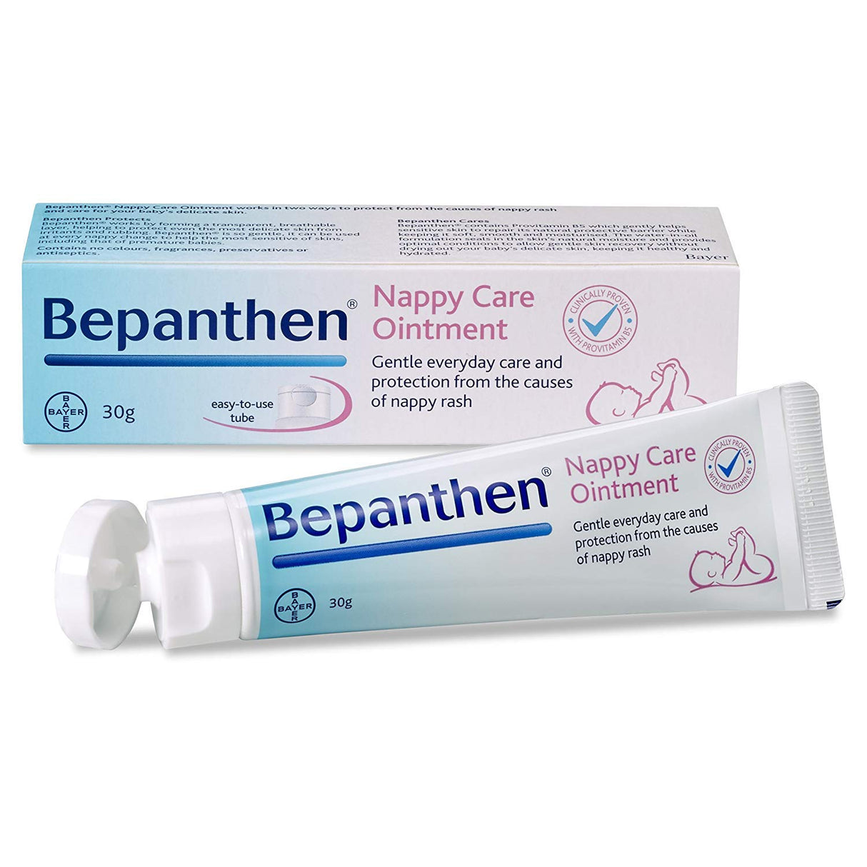 Bayer, Bepanthen, Anti-Irritation, Cream, Nappy Area, 30 ml - Feel You