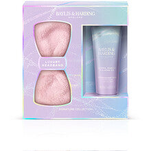 Baylis & Harding - Body Set ( Jojoba, vanilka & mandlový olej ) - Dárková sada s čelenkou - Feel You