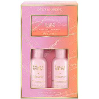 Baylis & Harding - Hand & Body Care Set ( Jojoba, Vanilka & Mandlový olej ) - Dárková sada tělové péče - Feel You
