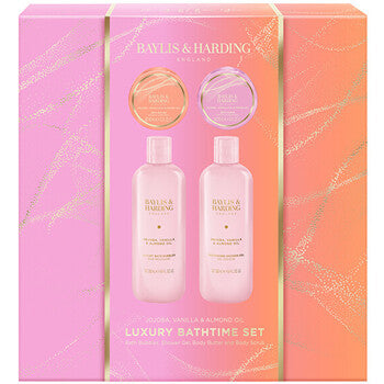Baylis & Harding - Luxury Bathtime Set ( jojoba, vanilla & almond oil ) - gift set - Feel You