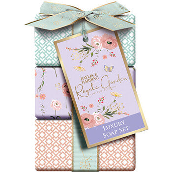 Baylis & Harding - Luxury Soap Set ( Lavender & Rosehip Tea ) - 100.0g - Feel You