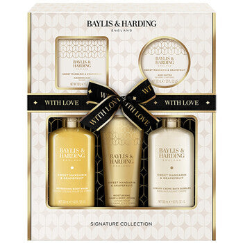 Baylis & Harding - Mandarin & Grapefruit Body Care Set ( 5 pcs ) - Feel You