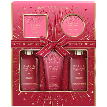 Baylis & Harding - Midnight Cherry Bath Care Set - gift set - Feel You