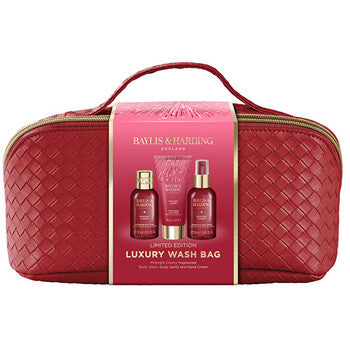 Baylis & Harding - Midnight Cherry Set with Cosmetic Bag - Dárková sada v kosmetické tašce - Feel You