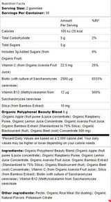 Beauty Beets Gummies | Anti Aging - 60 желирани бонбони - Feel You