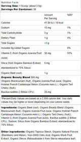 Beauty Beets Powder | Skin Support - 105 грама - Feel You