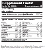 Beef Amino / 250 Tabs - Feel You