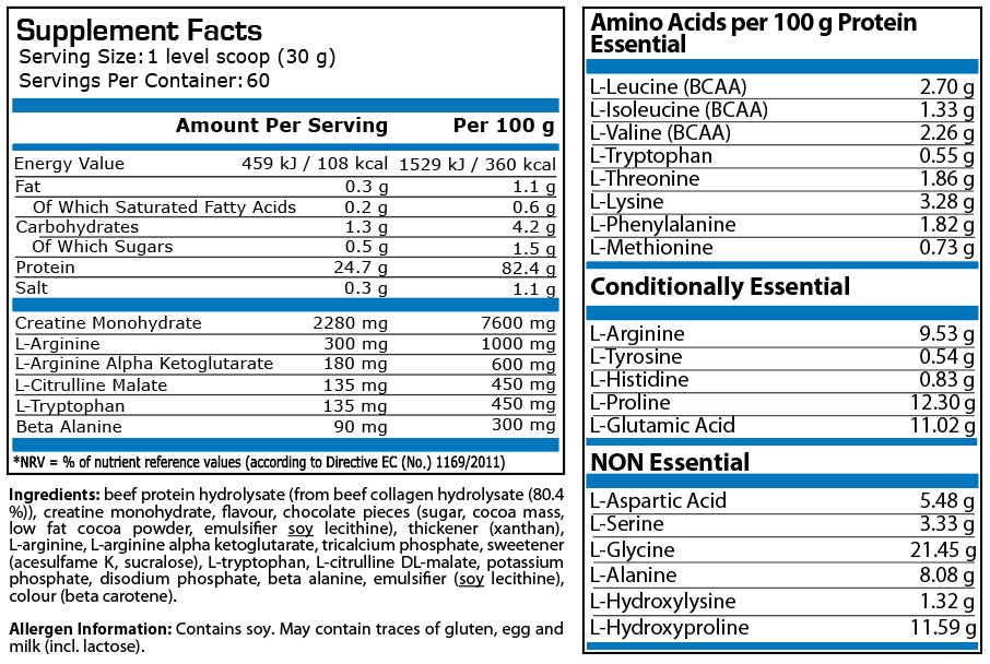 Beef Protein - 1800 Г