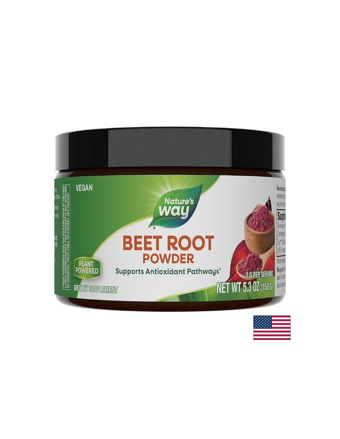 Beet Root Powder/ Червено цвекло (корен) х 150 g пудра Nature’s Way - Feel You