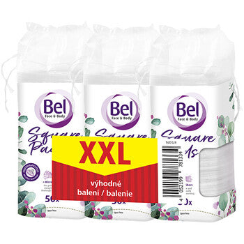 Bel - Bel Face & Body Cosmetic ( 3 x 50 ks ) - Sada čtvercových odličovacích tamponů - Feel You