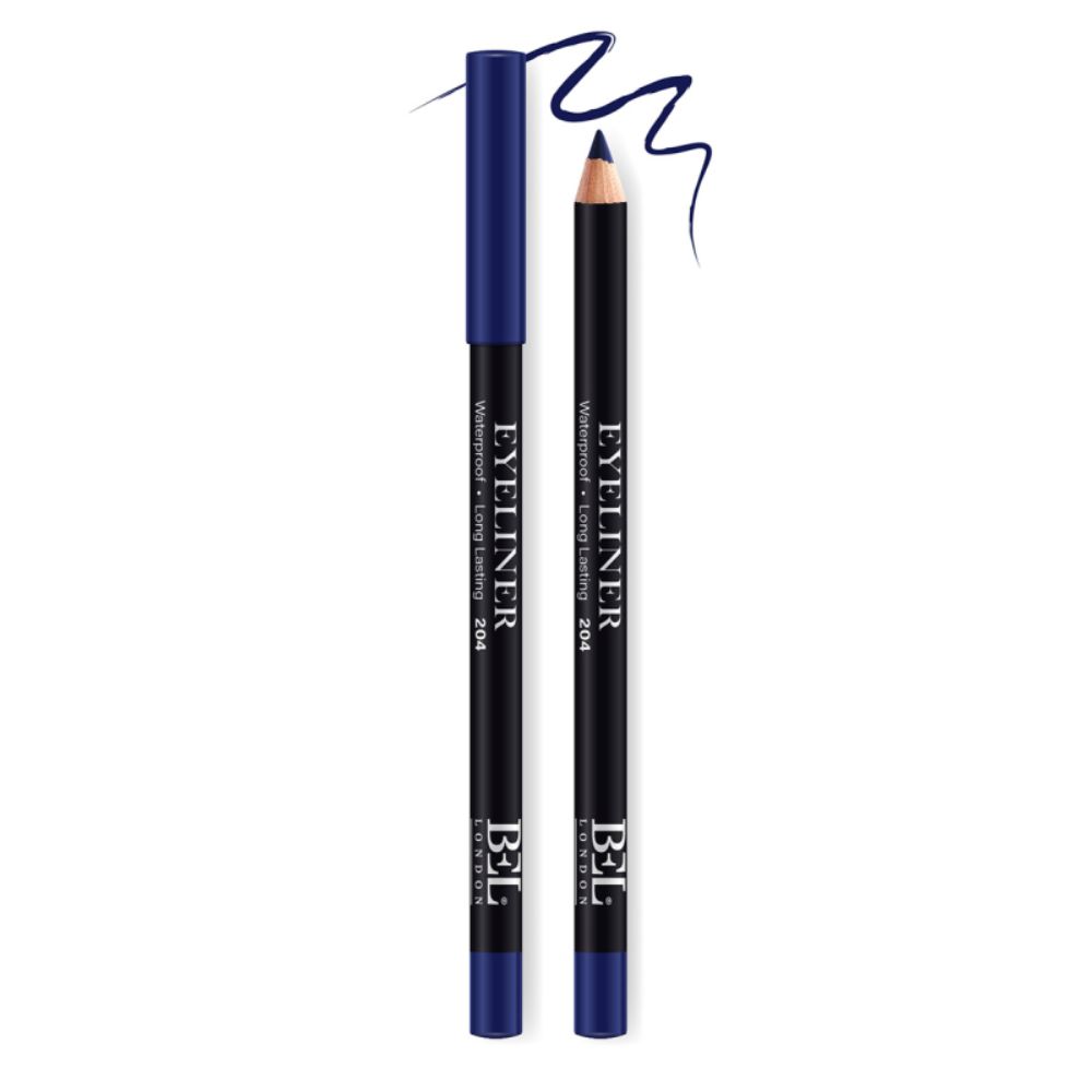 Bel London, BEL London, Hydrogenated Vegetable Oil, Waterproof, Colour, Long Lasting, Gel Pencil Eyeliner, 204, Blue, 0.78 g - Feel You