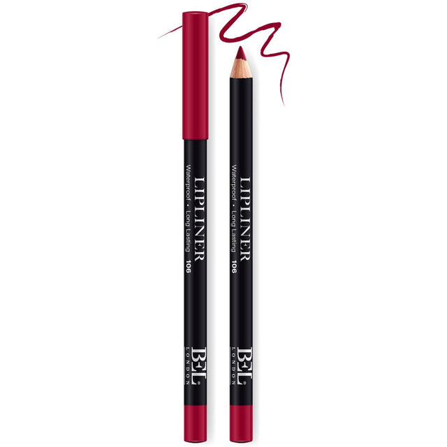Bel London, BEL London, Hydrogenated Vegetable Oil, Waterproof, Contour, Lip Liner, 106, 0.78 g - Feel You