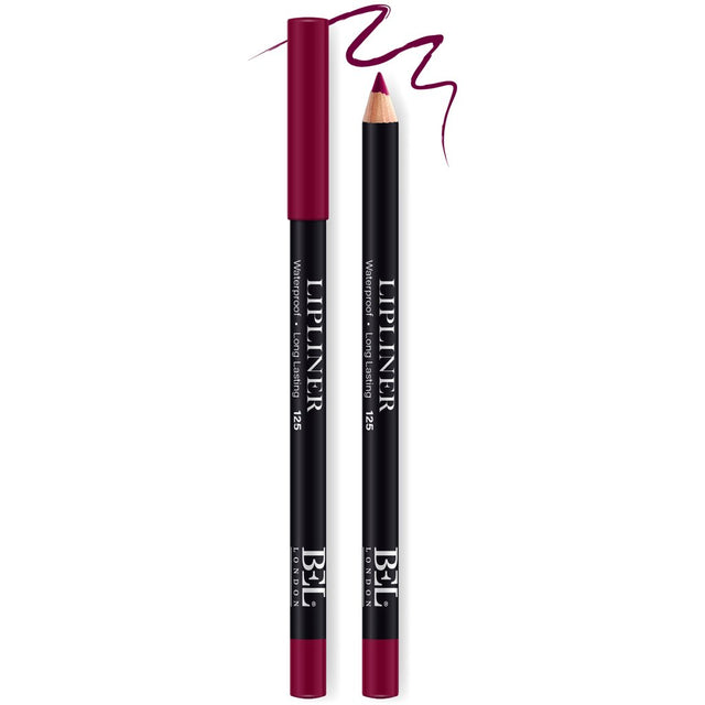 Bel London, BEL London, Hydrogenated Vegetable Oil, Waterproof, Contour, Lip Liner, 125, 0.78 g - Feel You