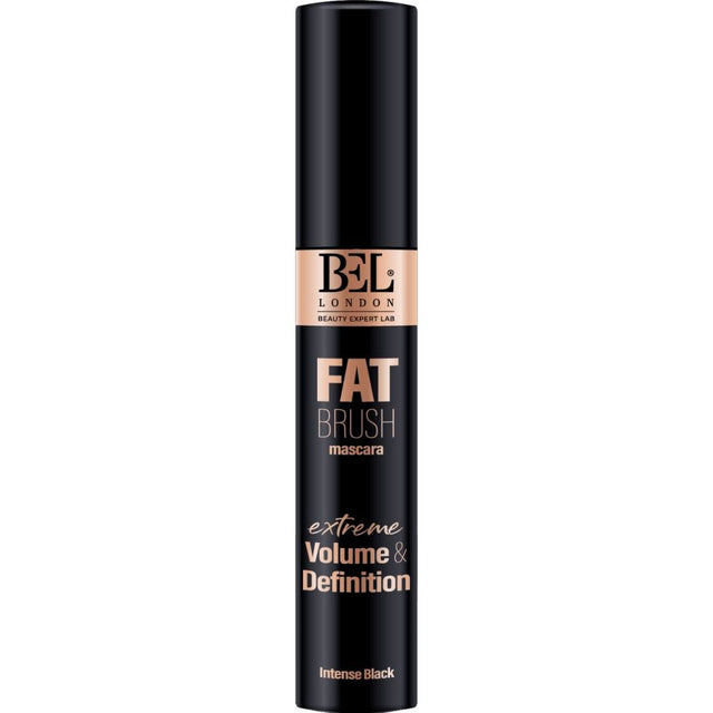 Bel London, Fat Brush, Volumizing, Mascara, Intense Black, 13.5 ml - Feel You