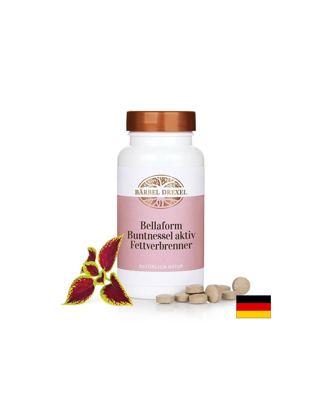 Bellaform Buntnessel aktiv Fettverbrenner/ Фетбърнър за фин силует, 120 таблетки Bärbel Drexel - Feel You