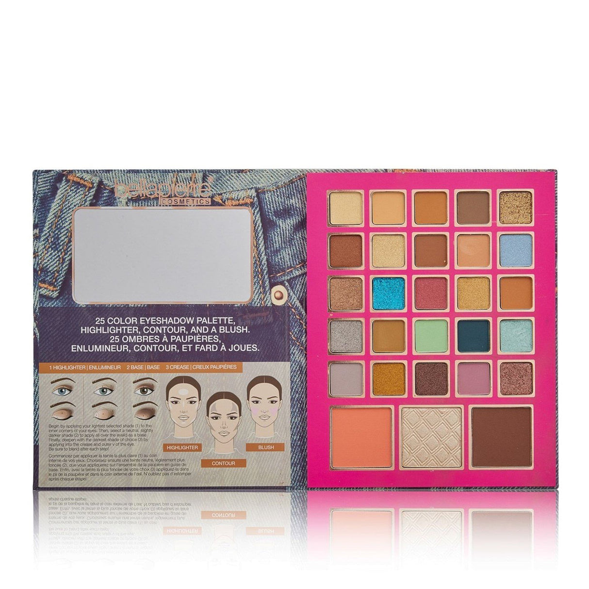 Bellapierre, 90's Glam, Multi-use, Face Palette, 42.5 - Feel You