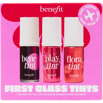 Benefit - First Class Tints Set - Dárková sada tekutých barev na rty a tváře - Feel You