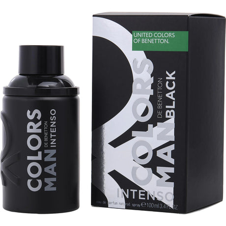 Benetton, Colors Man Black Intenso, Eau De Parfum, For Men, 60 ml *Tester - Feel You