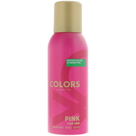 Benetton, Colors Pink, Floral and Fruity, Deodorant Spray, For Women, 150 ml - Feel You