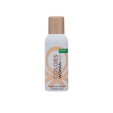 Benetton, Colors Rose, Deodorant Spray, For Women, 150 ml *Tester - Feel You