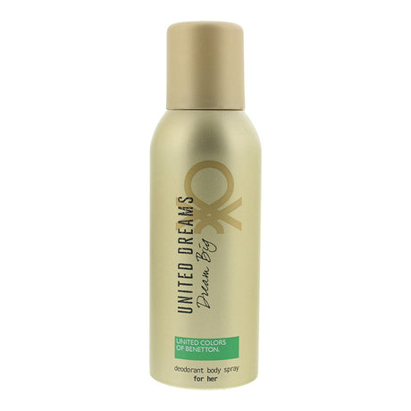 Benetton, Dream Big, Free Of Parabens, Floral, Deodorant Spray, For Women, 150 ml - Feel You