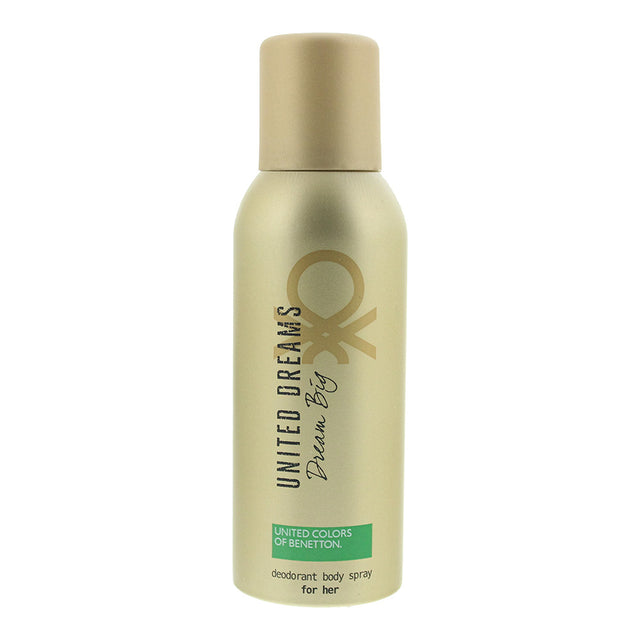 Benetton, Dream Big, Free Of Parabens, Floral, Deodorant Spray, For Women, 150 ml - Feel You