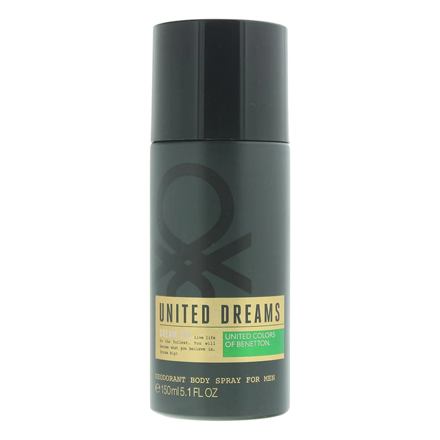 Benetton, United Dreams Dream Big, Woody, Deodorant Spray, For Men ml - Feel You