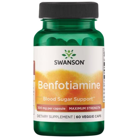 Benfotiamine 300 mg - Maximum Strength - 60 капсули - Feel You