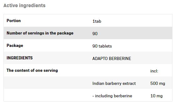 Berberine / 90 Tabs - Feel You