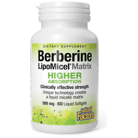 Berberine LipoMicel Matrix 500 mg - 60 Гел капсули - Feel You