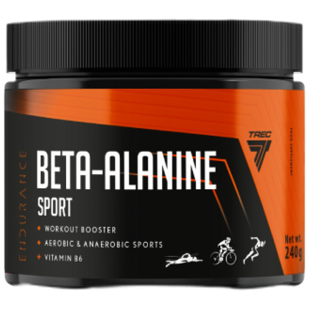 Beta-Alanine Endurance Sport Powder | with Vitamin B6 - 240 грама - Feel You