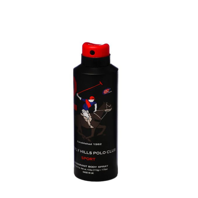 Beverly Hills Polo Club, 1982 - Sport 2, Anti-Perspirant, Deodorant Spray, For Men, 175 ml - Feel You