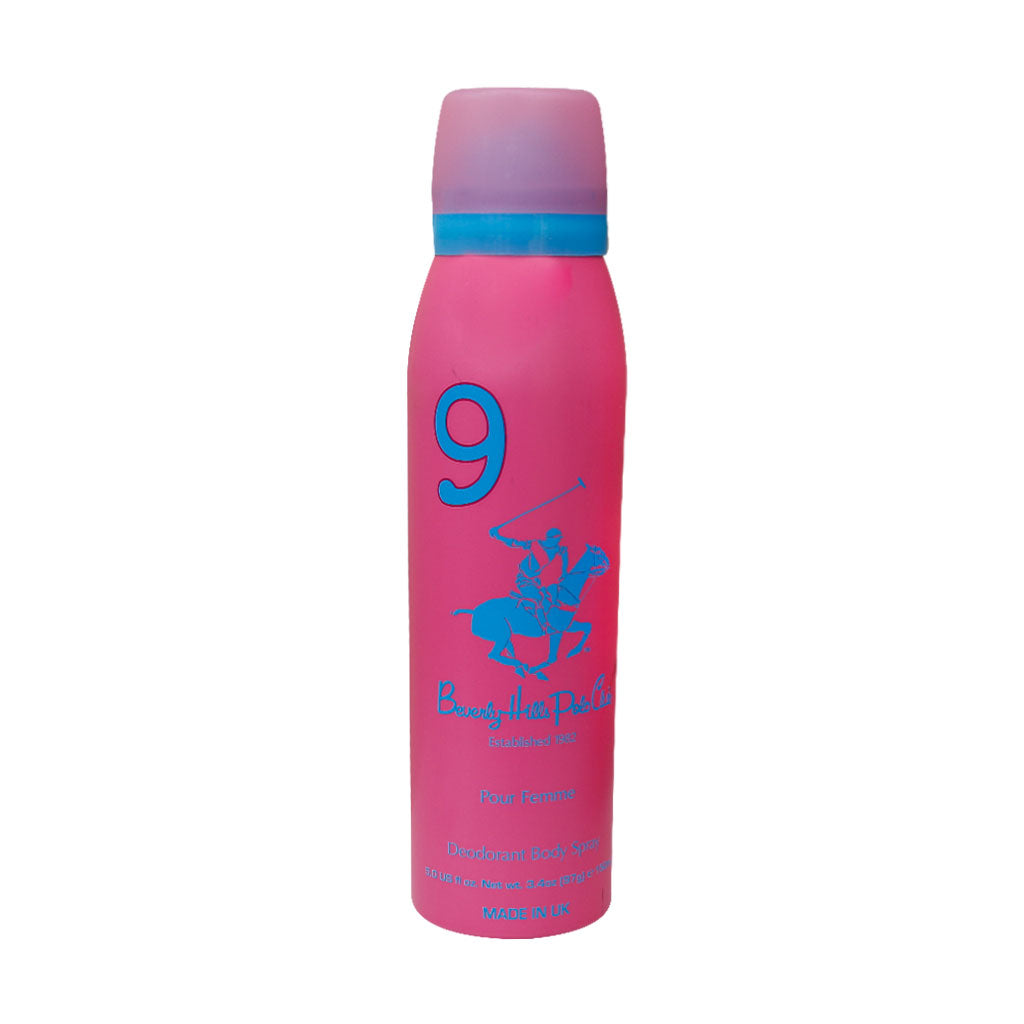 Beverly Hills Polo Club, 1982 - Sport 9, Freshness, Body Spray, 150 ml - Feel You