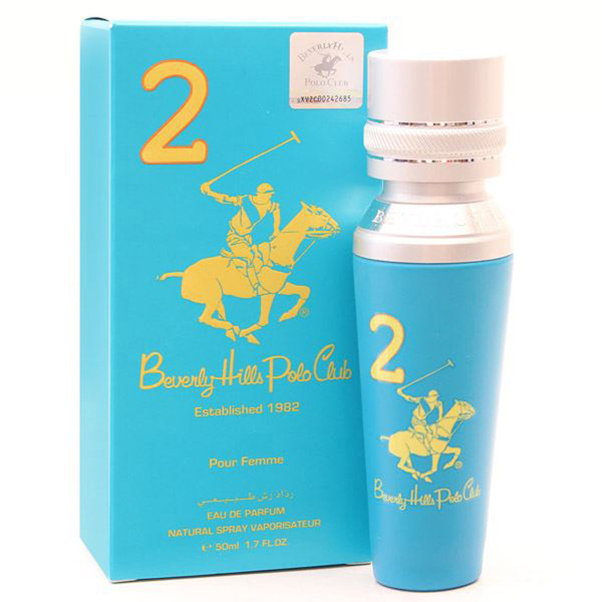 Beverly Hills Polo Club, No. 2, Eau De Parfum, For Women, 50 ml - Feel You
