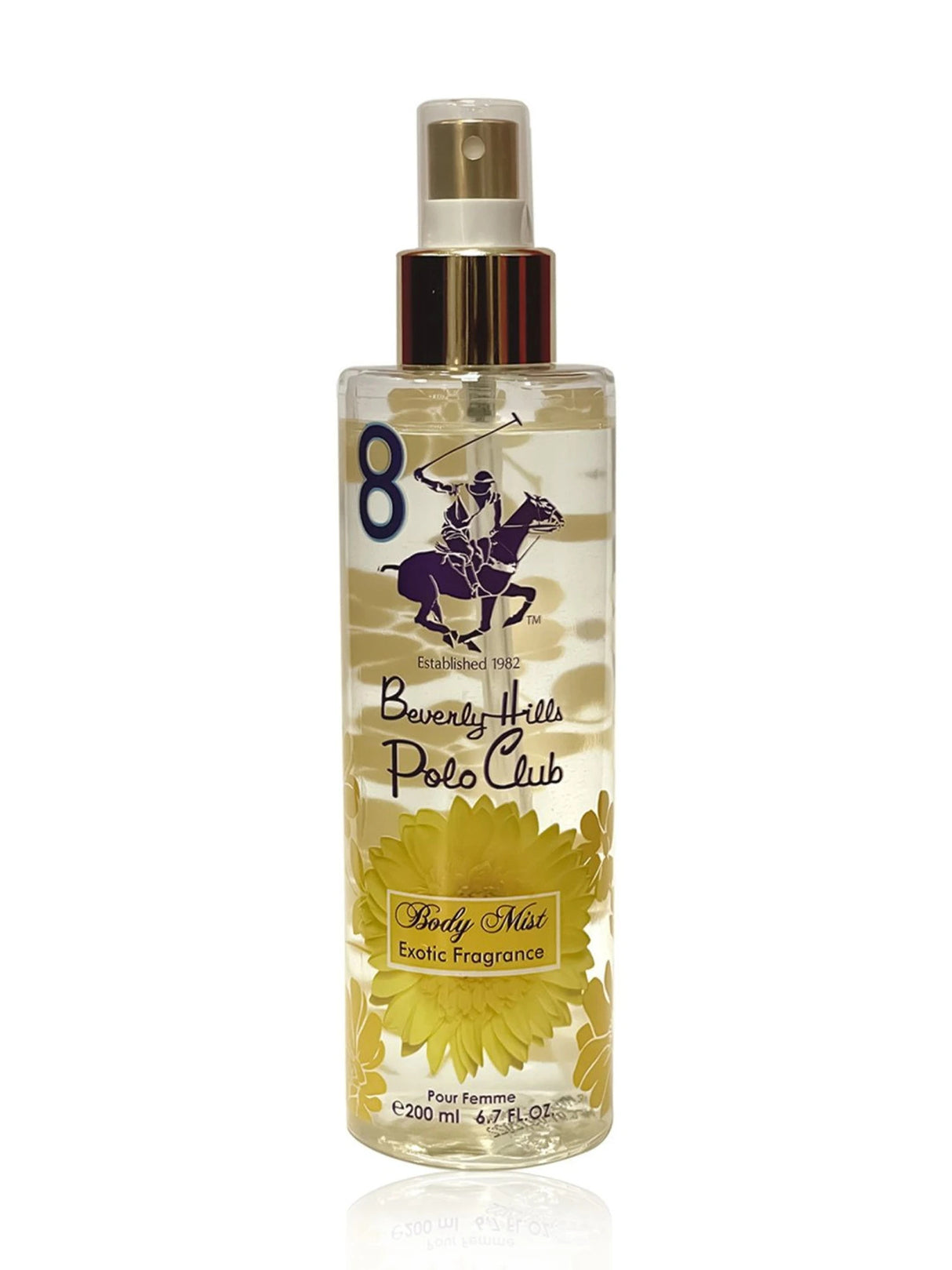 Beverly Hills Polo Club, No.8 Exotic Fragrance, Body Spray, 200 ml - Feel You