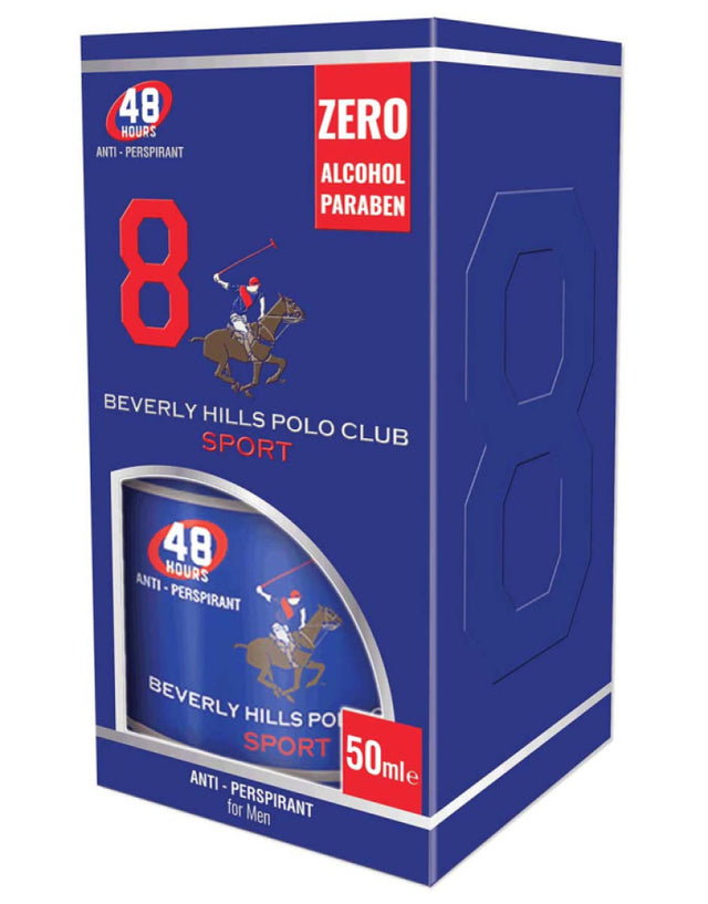 Beverly Hills Polo Club, Sport, Deodorant Roll-On, For Men, 50 ml - Feel You