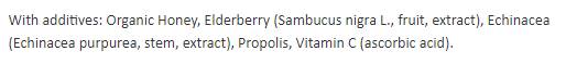 Bio Honey with Ehinacea,Vitamin C,Elder and Propolis - 280 грама - Feel You