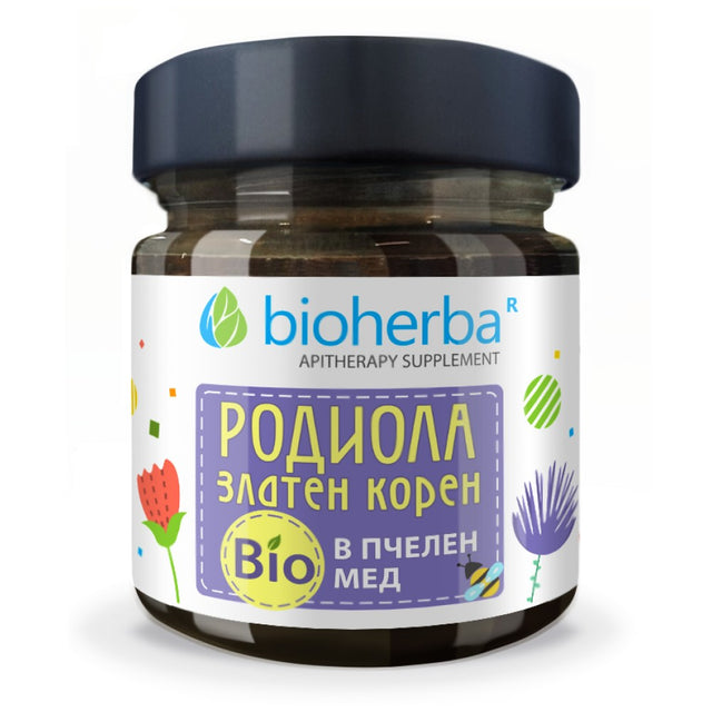 Bio Honey with Rhodiola (Golden Root) - 280 грама - Feel You