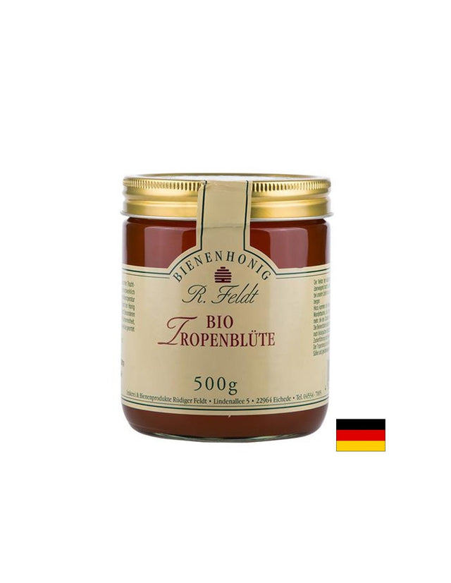 Био мед от цвят на тропически дървета (от Куба) - Bio Tropenblüte, 500 g - Feel You
