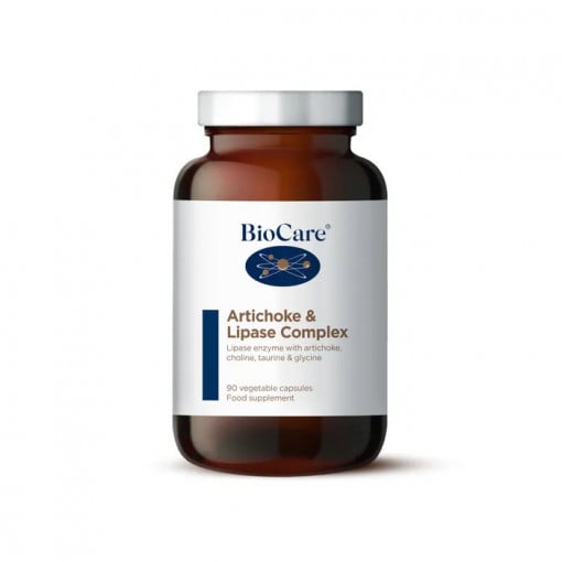 Артишок и липаза комплекс/ BioCare Artichoke & Lipase Complex 90 Vcaps - Feel You
