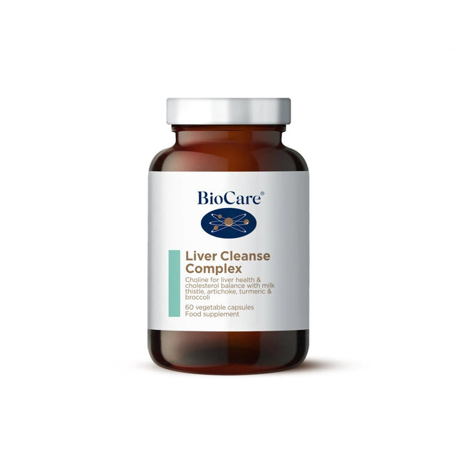 Комплекс за пречистване на черния дроб / BioCare Liver Cleanse Complex 60 Vcaps - Feel You