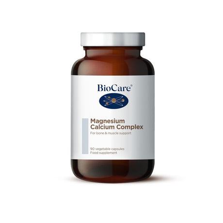 Магнезий + Калций Комплекс / BioCare Magnesium Calcium Complex 90 Vcaps - Feel You