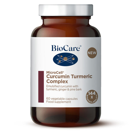 Куркумин Комплекс / BioCare Microcell® Curcumin Turmeric Complex 60 Vcaps - Feel You