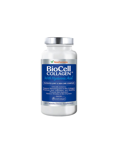 BioCell Collagen® with Hyaluronic Acid / Биосел Колаген 500 mg x 60 капсули Nature’s Way - Feel You