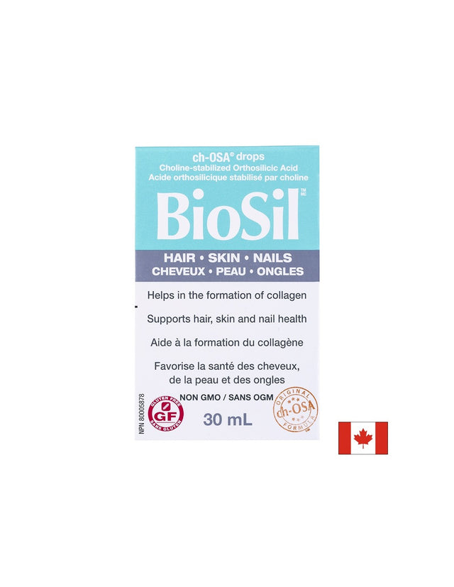 BioSil™ Hair, Skin & Nails/ Коса, кожа и нокти 30 ml x 60 дневни дози Natural Factors - Feel You
